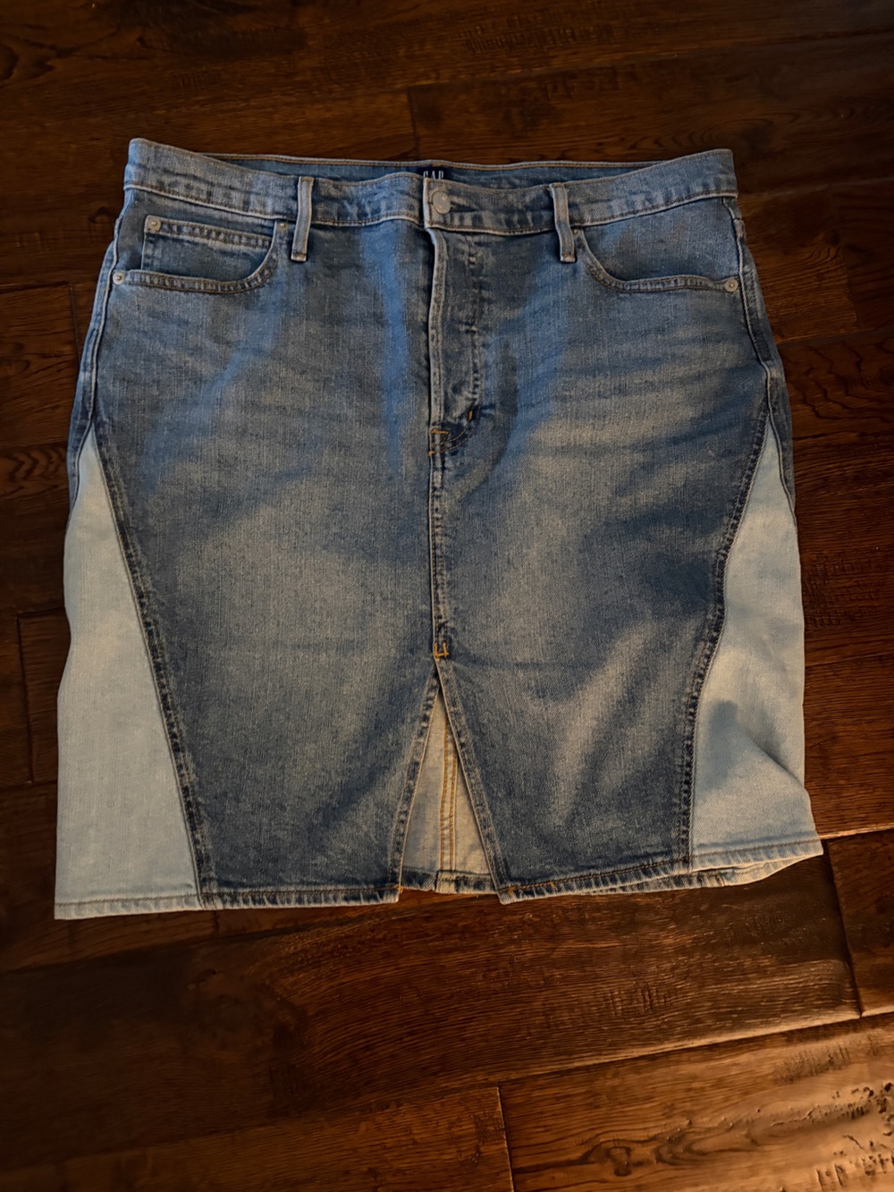 Women’s denim two times skirt